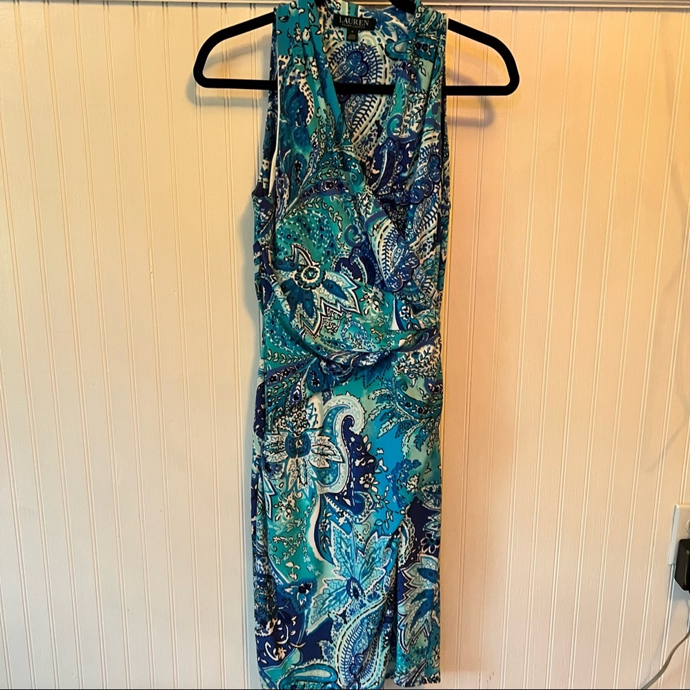 Amazing quality, thick material Ralph Lauren dress
